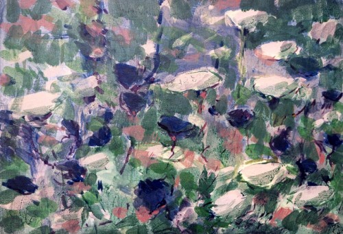 Fotograf: Eget foto
Værk  titel: Vilde blomster, Gotland 
Værk  type: Maleri 
Materiale: Acryl på lærred 
Størrelse: 40x60 cm. 
Færdiggjort: 1997 