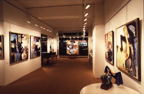 Fotograf: Eget foto
Værk  titel: View over Gallerie Knud Grothe november 1994 