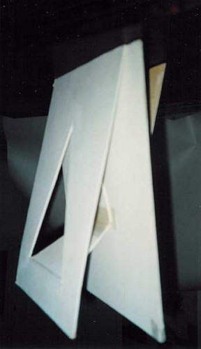 Fotograf: Eget foto
Værk  titel: Uden titel 
Værk  type: Skulptur 
Materiale: Katon 
Størrelse: 30 x 24 cm 
Færdiggjort: 1992 