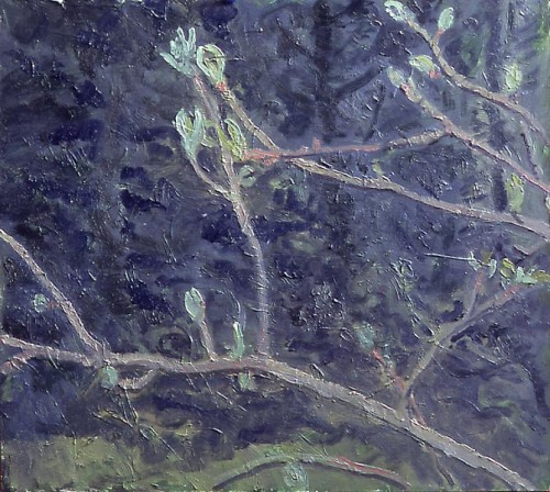 Fotograf: Mads Filskov
Værk  titel: Røn 
Værk  type: Maleri 
Materiale: Olie på masonit 
Størrelse: 35,5 x 39,5 cm 
Færdiggjort: 1998 